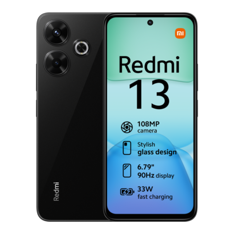 Xiaomi Redmi 13 6.79" Dual SIM 8GB/256GB Midnight Black